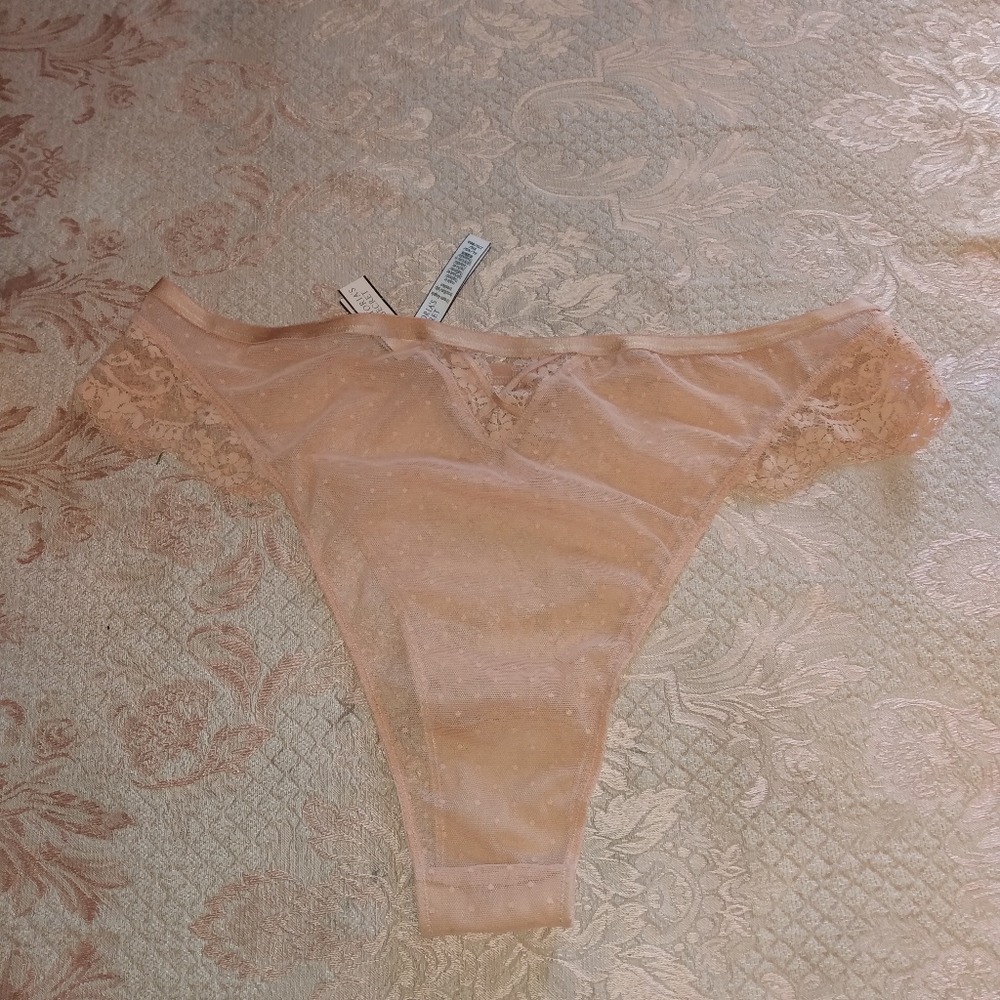 Victoria's Secret dream Angels sheer Brazilian panties XL